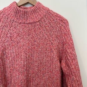 Silence + noise pink sweater